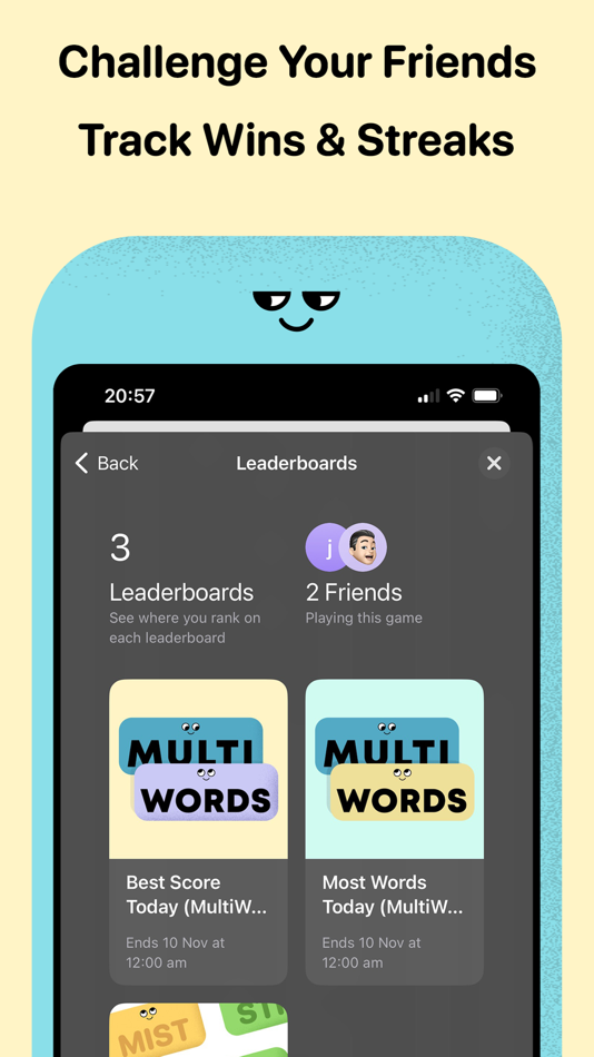 #4. MultiWords - A Daily Word Game (iOS) Podle: Taiwo Omisore