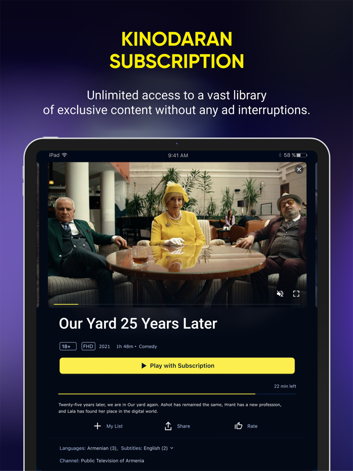 Kinodaran - Movies and TV Shows