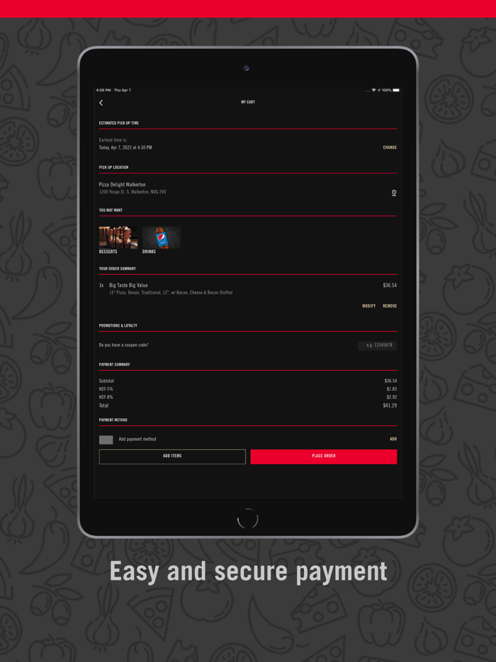 Pizza Delight Canada