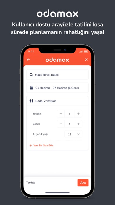 Screenshot #2 pour Odamax - Otel Rezervasyon