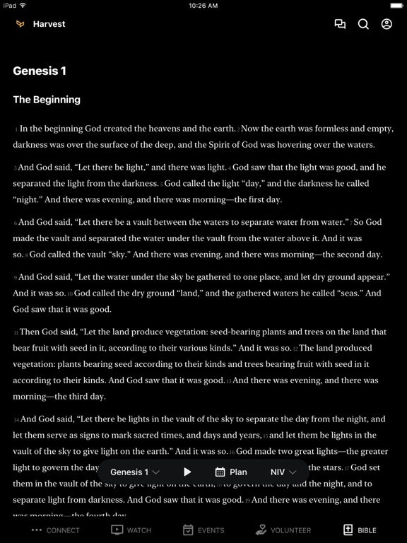 Harvest Baptist Church! iPad screenshot 3 - Education app