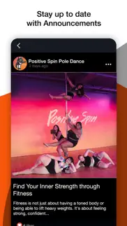 positive spin pole dance iphone screenshot 4