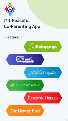Peaceful CoParenting Messenger screenshot 1