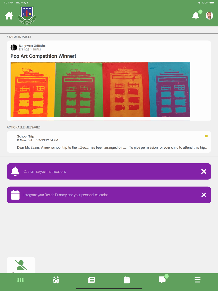 The Holy Cross School App