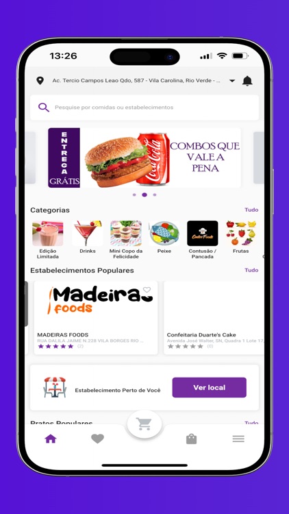 Center Foods - Cliente