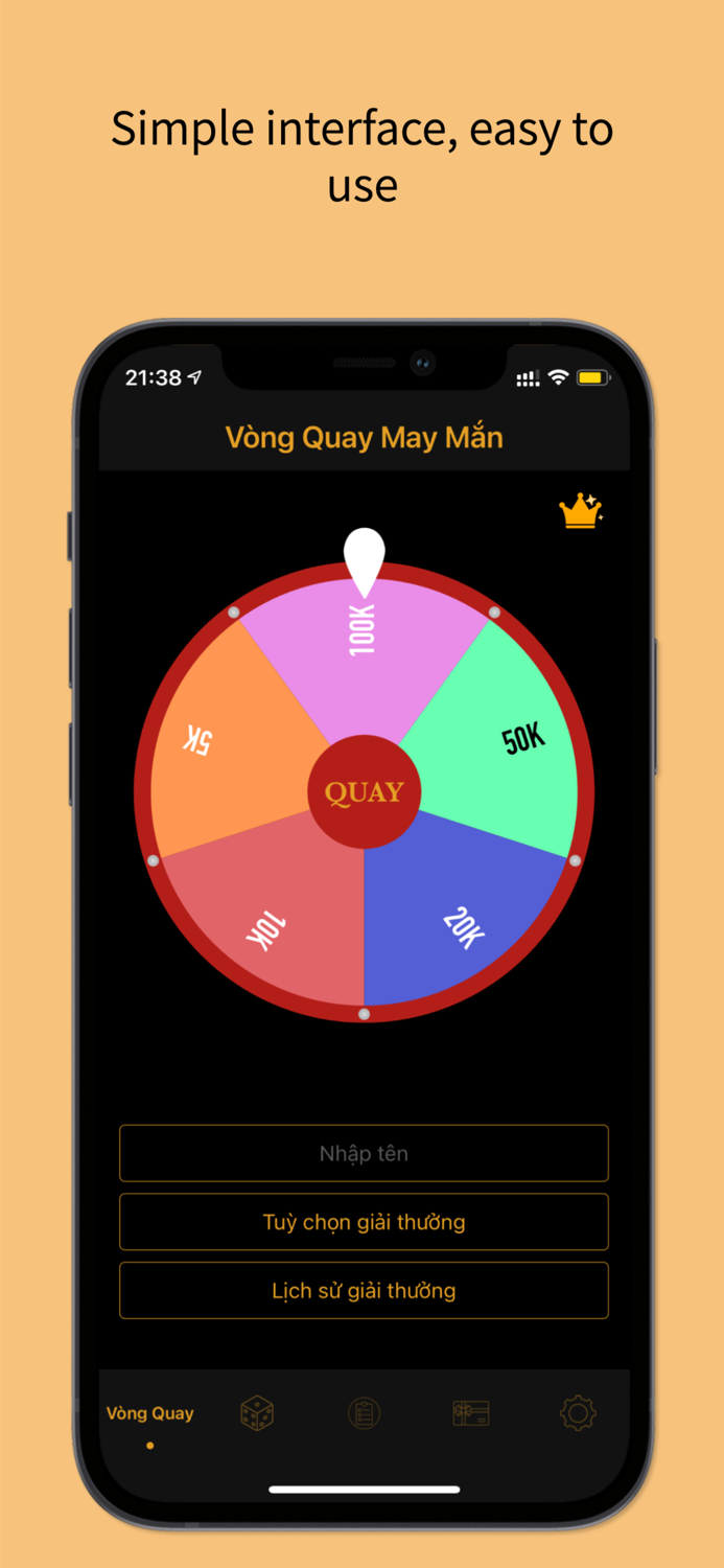 Spin Wheel - Dice Random