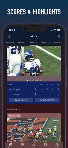 Game screenshot ClutchPoints - NBA, NFL, MLB hack