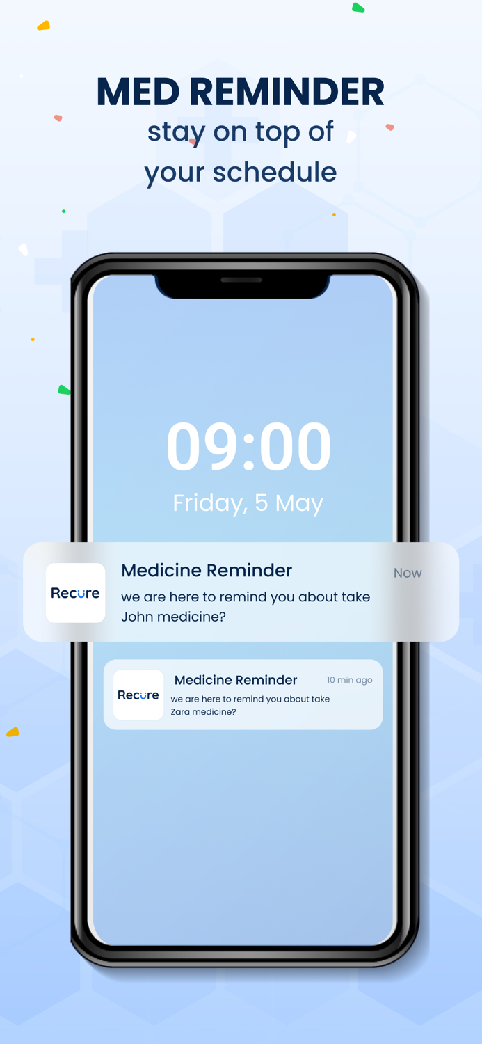 Pill Reminder Tracker  Recure