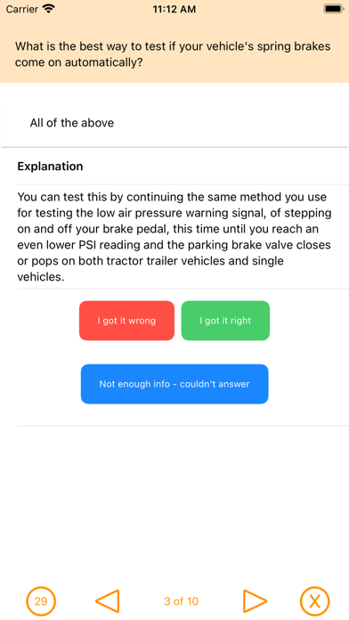 CDL Permit Test 2024 Screenshot