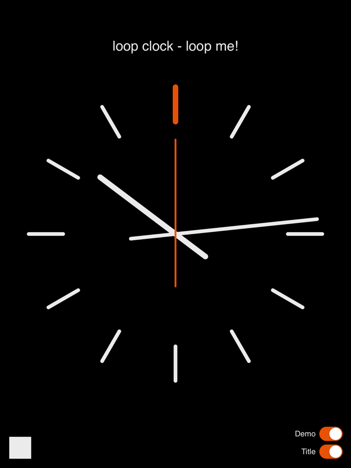 loop clock