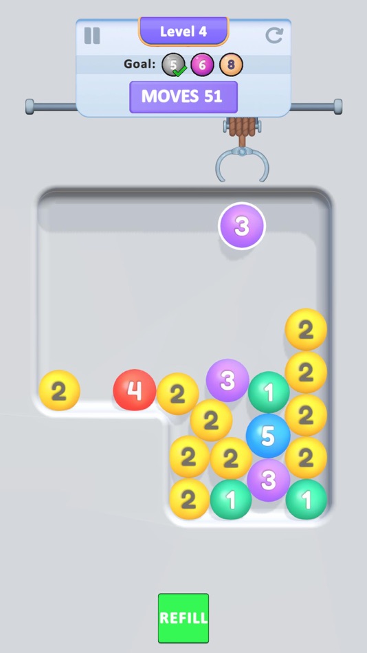 #4. Twenty Balls (iOS) 由: Bugbomb