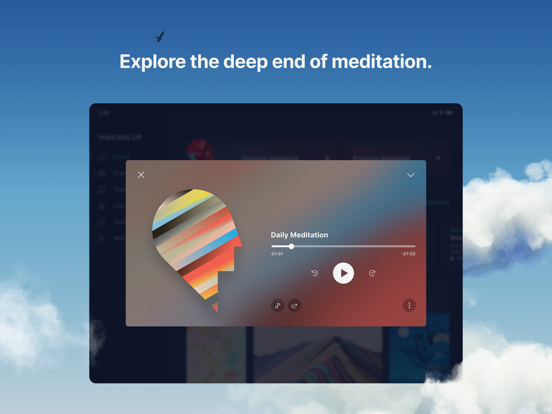 Waking Up: Meditation & Wisdom iPad app afbeelding 4