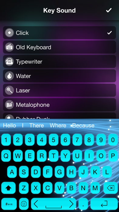 Neon LED Keyboard Screenshot