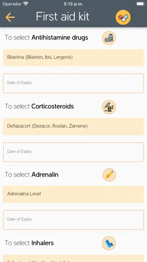 Allergapp screenshot 3