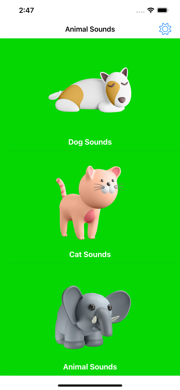 Animal Sounds Voice Effects screenshot 1