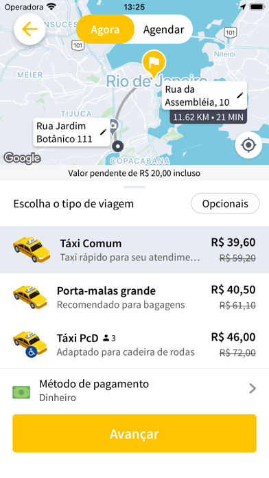Taxi Cidade Screenshot