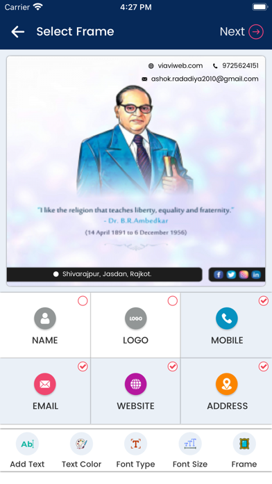 365 Posts App - Festival Post Screenshot