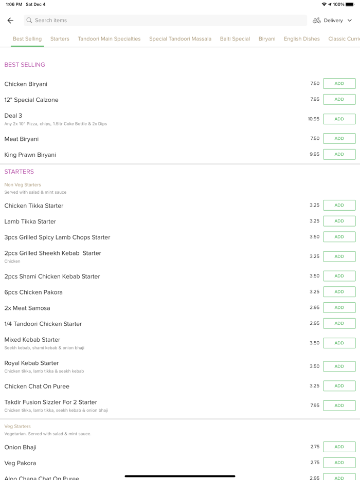 TakdirindianRestaurantandBanquet