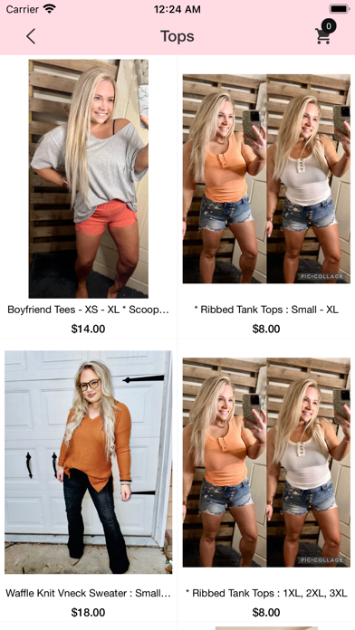 River Sass Boutique Screenshot