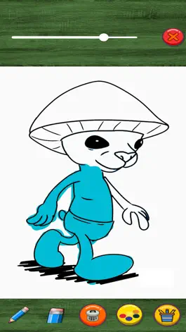 Game screenshot cat Smurf Coloring apk