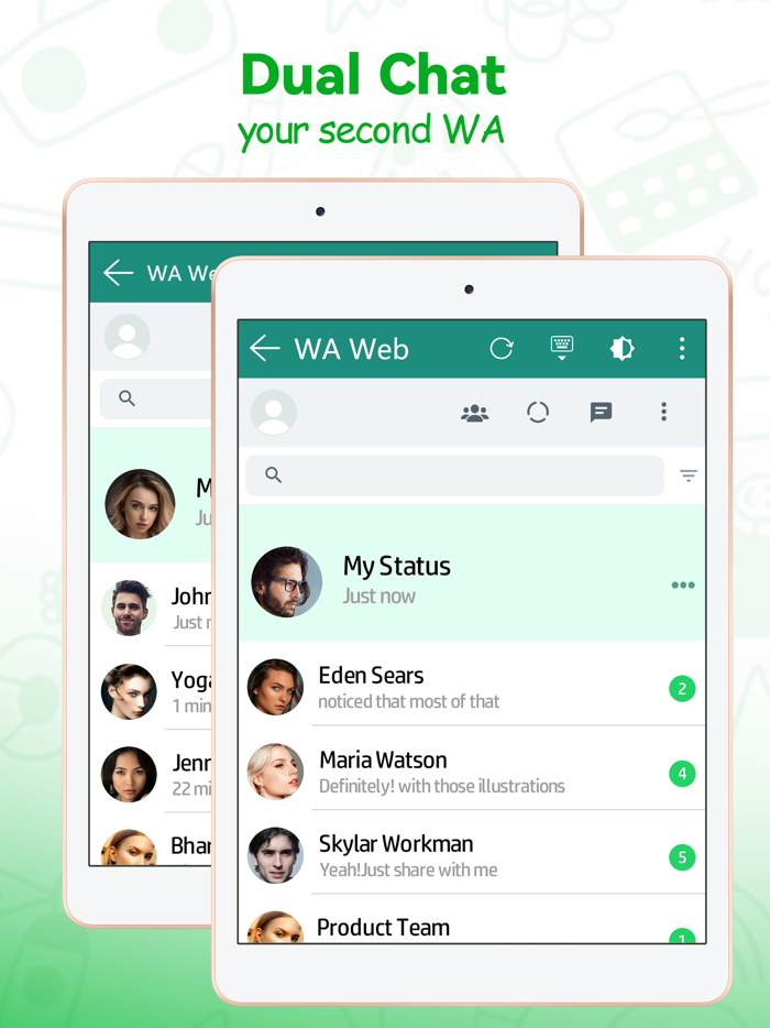 WA Web - Scan and Direct Message
