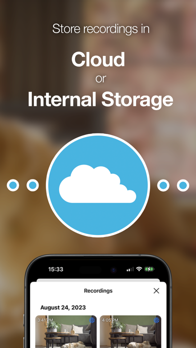 AlexCam - Mobile Home Security Screenshot