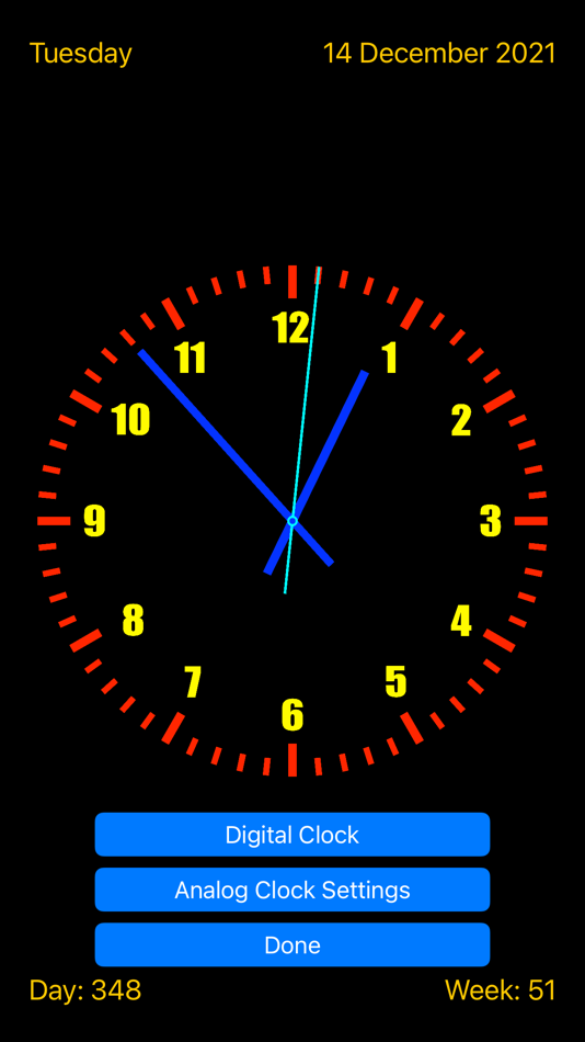 #1. Clock - TV (iOS) 由: Zbigniew Osada