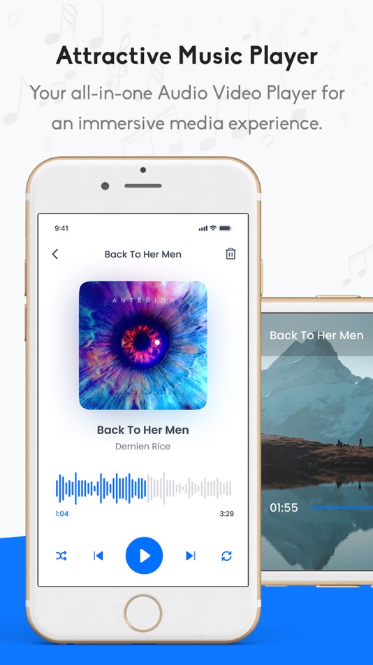 #3. K Music Player : Media Player (iOS) By: Kachhadiya Kaushikbhai