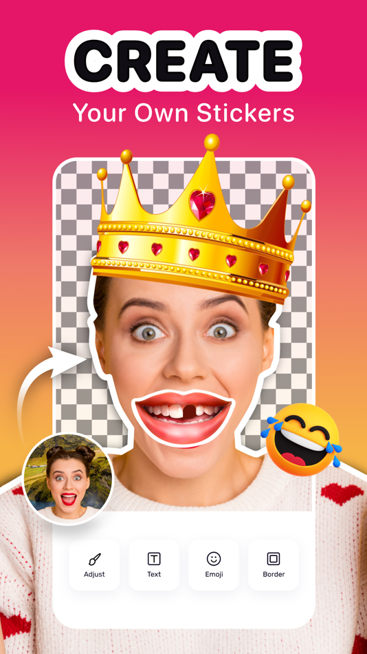 #1. Sticker Maker - Stickers Hub (iOS) Podle: Dream Downloader Infotech Ltd.