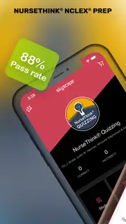 nursethink nclex quizzing app iphone screenshot 1