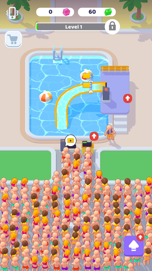 #1. My Aquapark: Idle Water Empire (iOS) 来自: Highcore Labs LLC