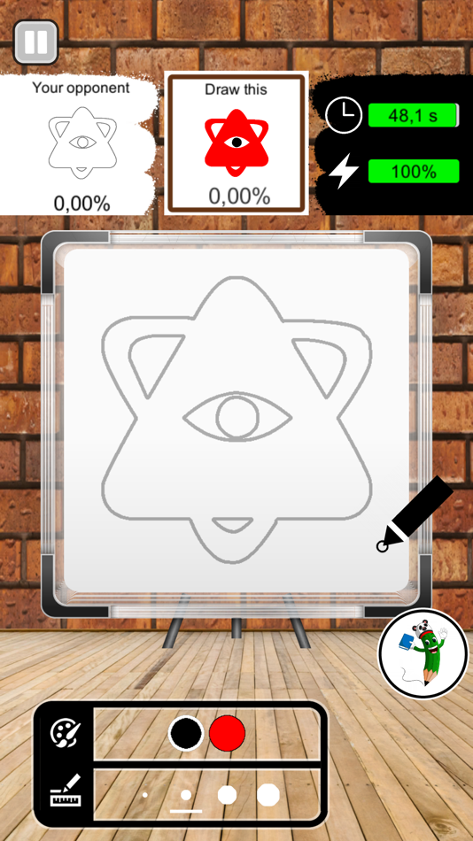 #1. 3 2 1 Draw-Drawing game sketch (iOS) 由: Michal Stachyra