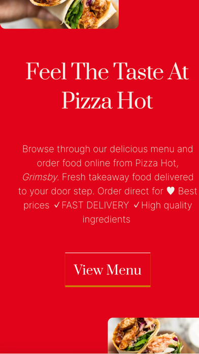 Pizza Hot Grimsby Screenshot