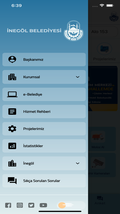 Senin Belediyen Screenshot