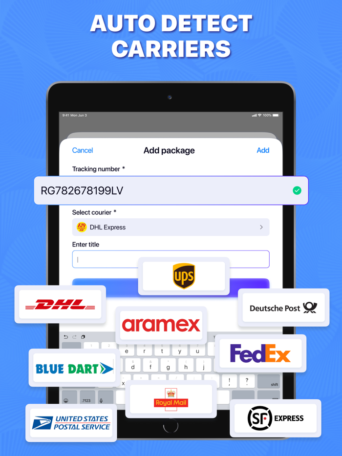Package and Delivery Tracker
