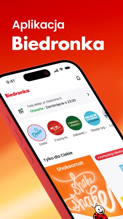 Biedronka - Shakeomat, gazetki