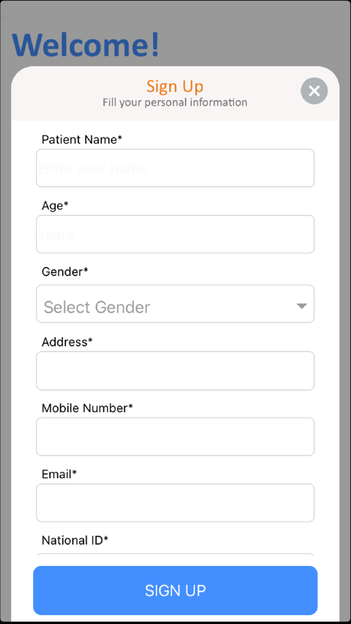 RxDx Healthcare Patient Portal