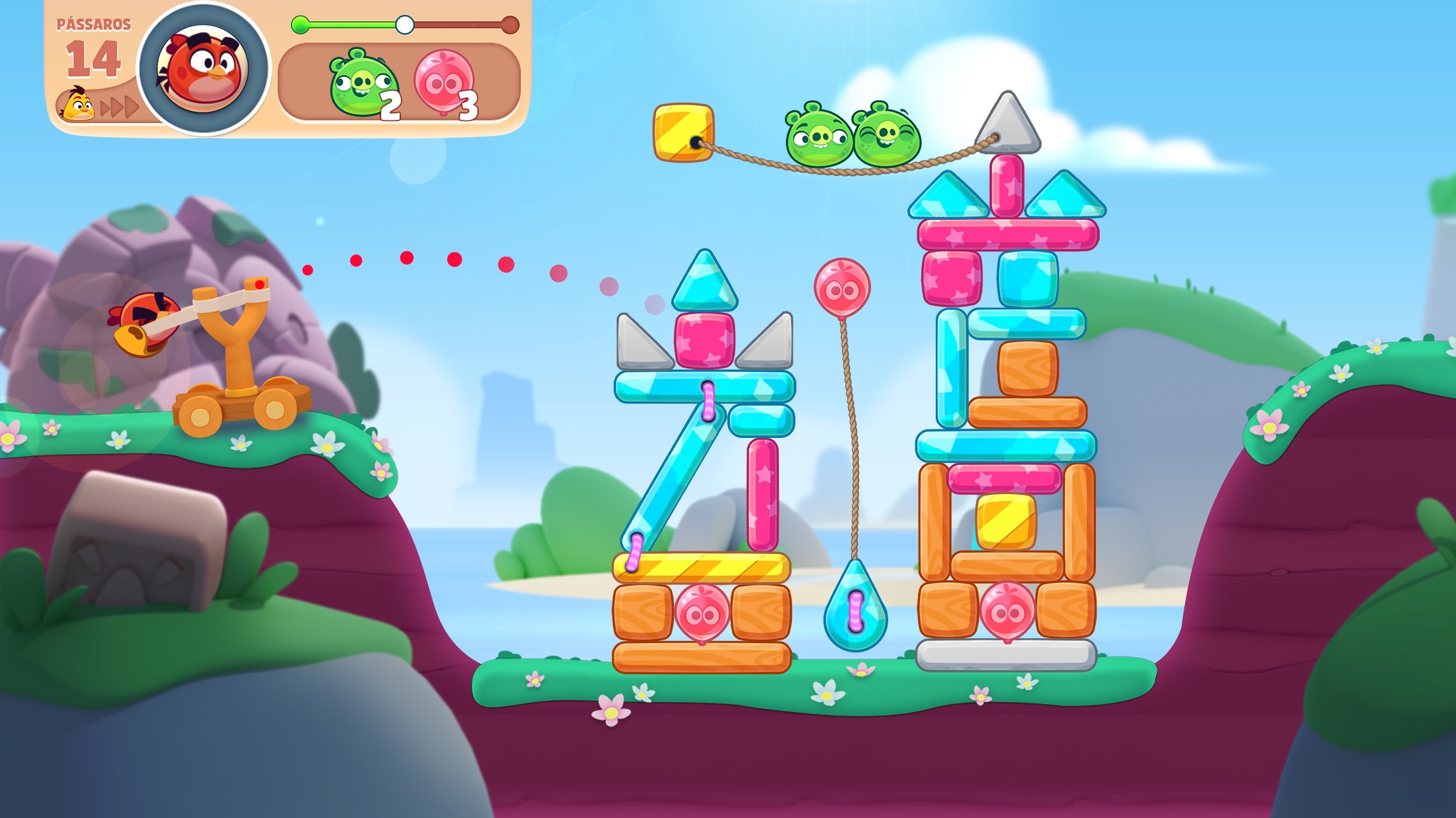 Screenshot do app Angry Birds Journey