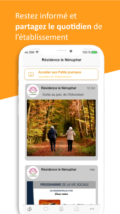 Notre Espace Famille Screenshot