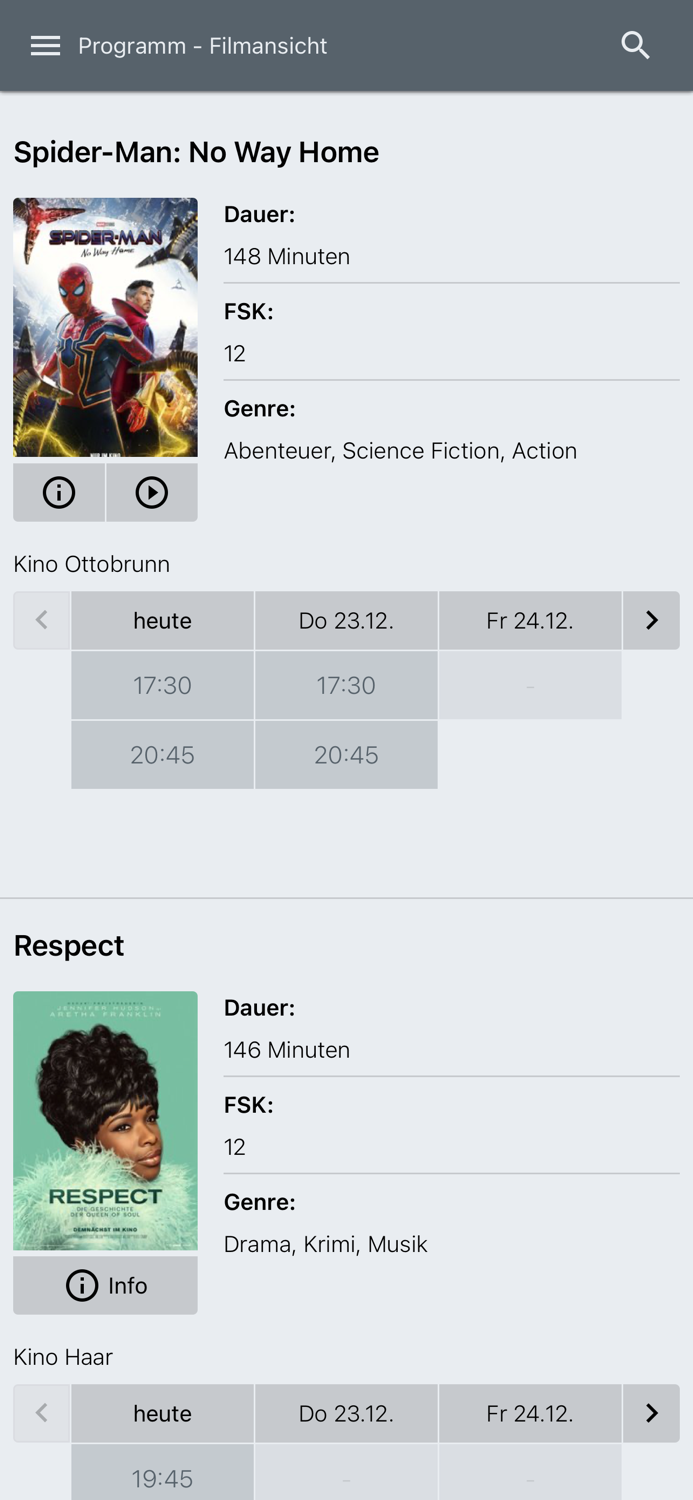 Ottobrunner and Haarer Kinos