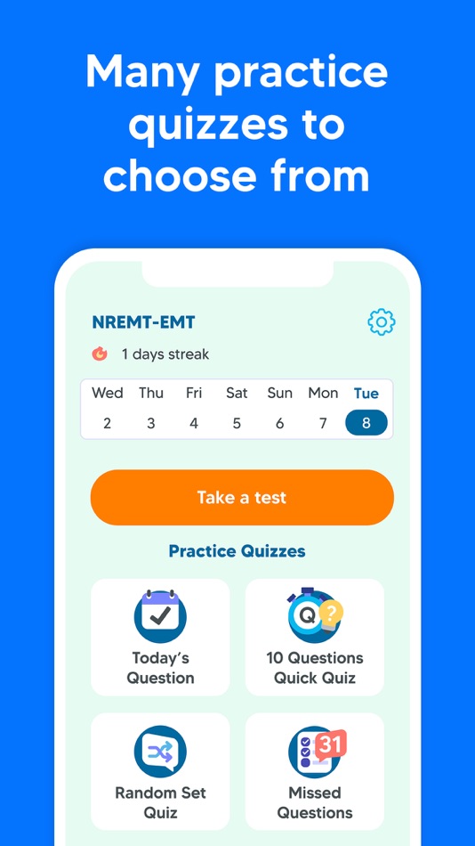 #5. EMT Prep 2025: Pass Exam Test (iOS) 由: Best Fun Games