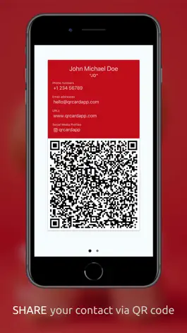Game screenshot QRcard - digital business card mod apk