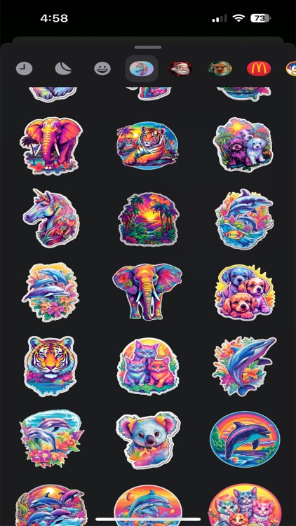 90's Animal Stickers