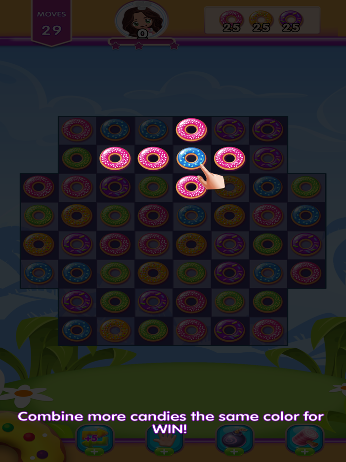 Donuts Garden-Match3