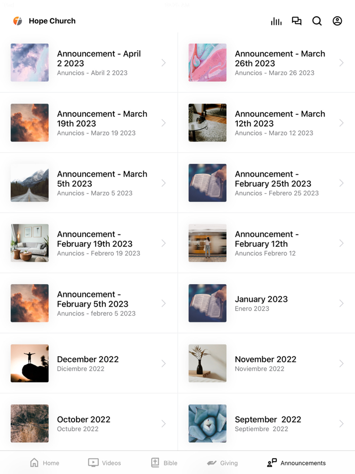 Hope Church Monticello