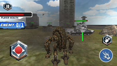 Tanks Vs Robots Futuristic War Screenshot