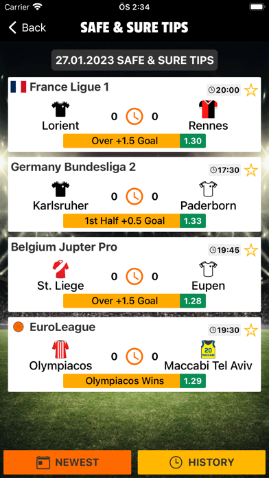 Total Tips Bet Screenshot