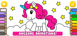 Unicorn Coloring Puzzle Games screenshot #2 for iPhone