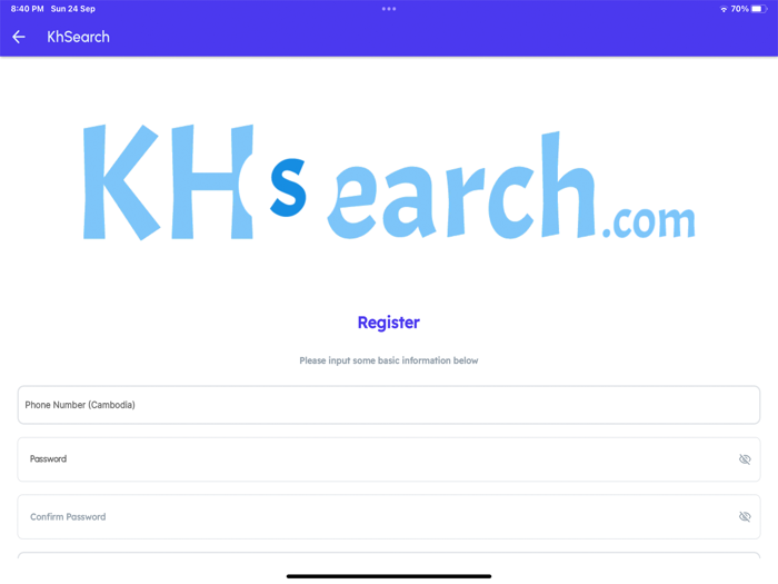 KhSearch App