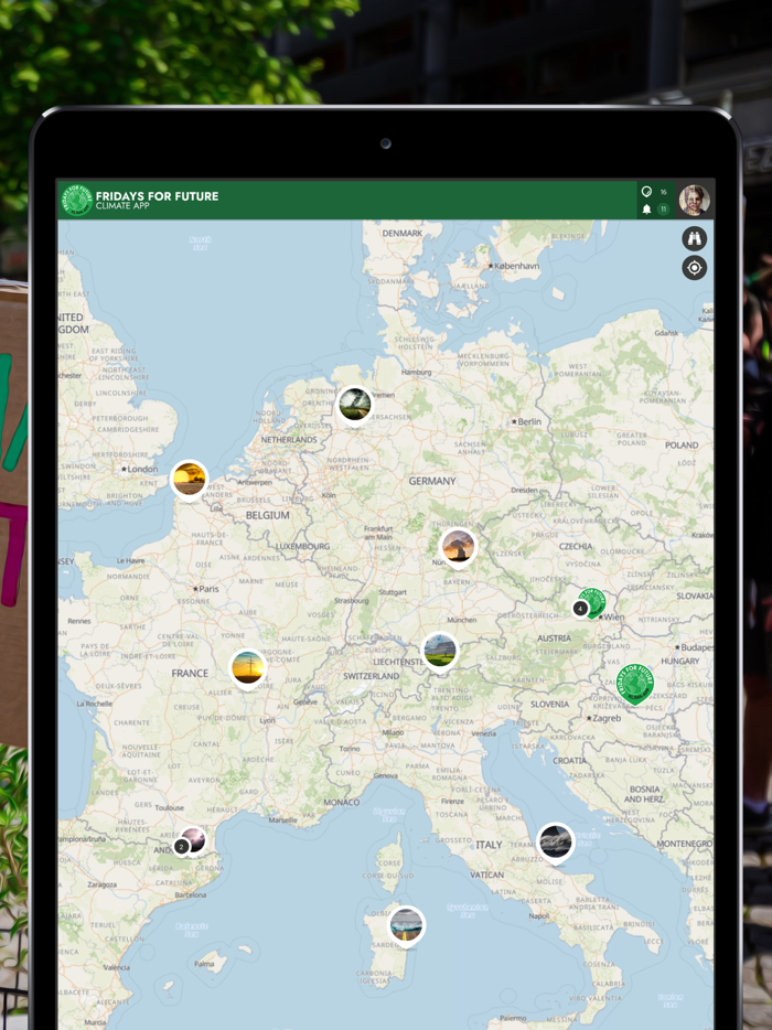 FRIDAYS FOR FUTURE Climate App